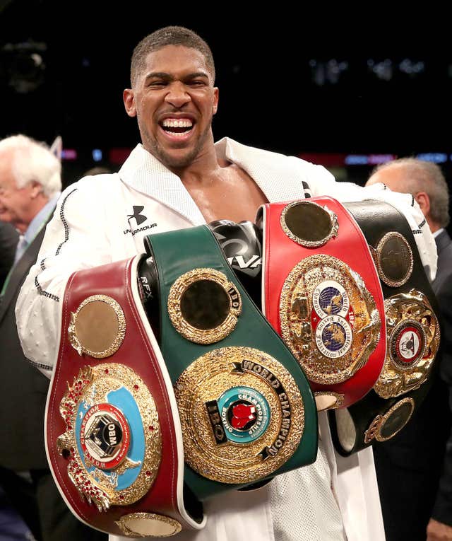 Anthony Joshua File Photo