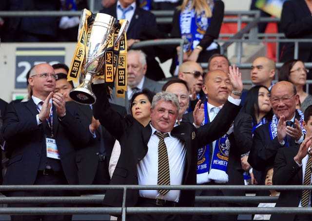 Steve Bruce won promotion to the Premier League with Hull on two occasions