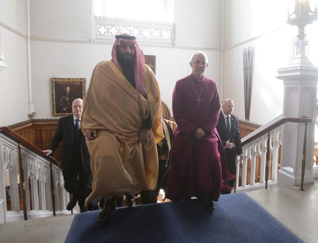 Mohammed bin Salman visit to UK