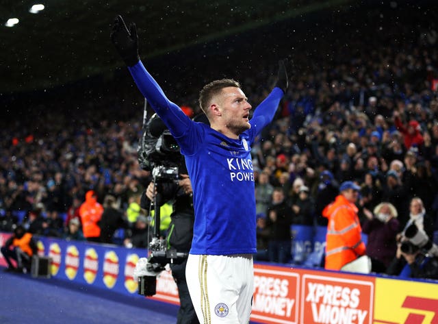 Vardy is now on 99 Premier League goals