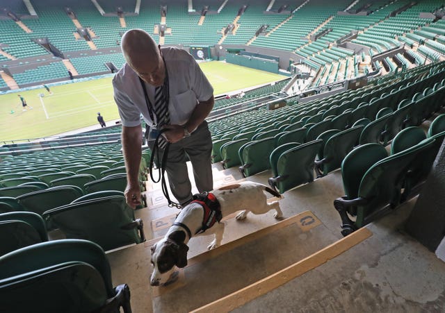 Dave Storey with Finn