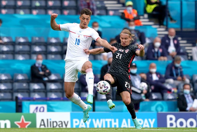 Czech Republic's Patrik Schick