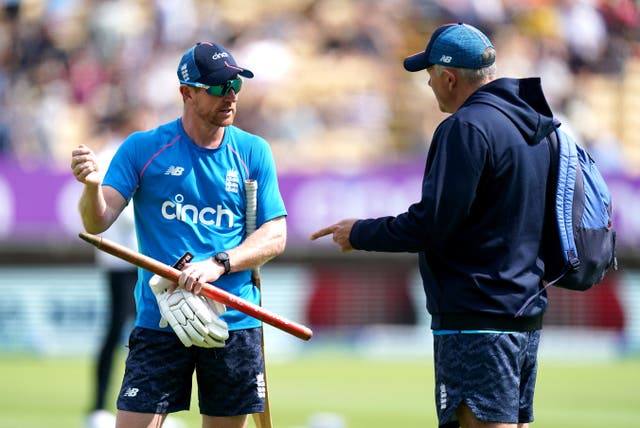 Paul Collingwood, left, and Chris Silverwood