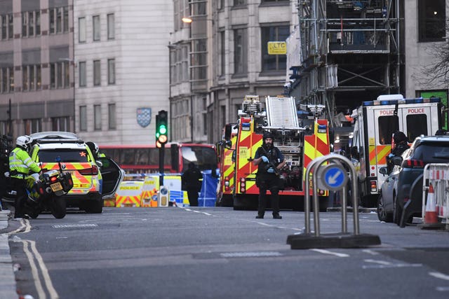 Incident on London Bridge