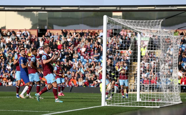 Chelsea were level when Ameen Al-Dakhil turned the ball into his own net
