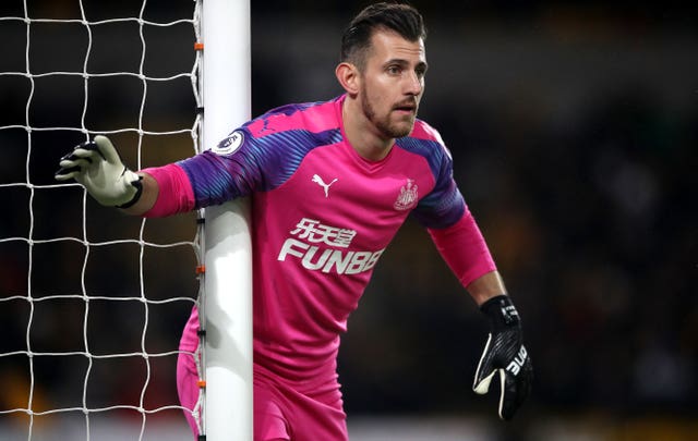 Newcastle have already lost goalkeeper Martin Dubravka to injury