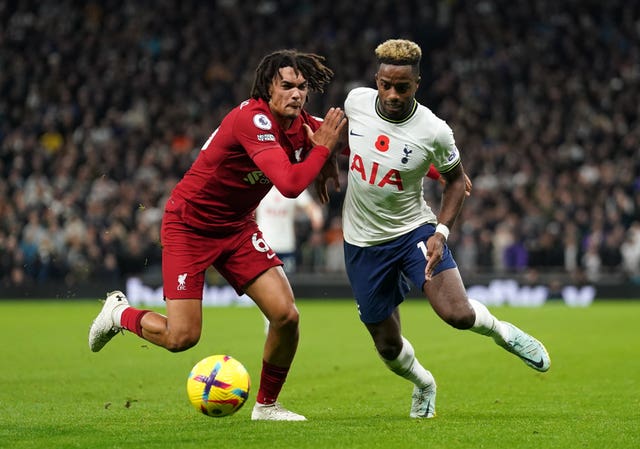 Tottenham Hotspur v Liverpool – Premier League – Tottenham Hotspur Stadium