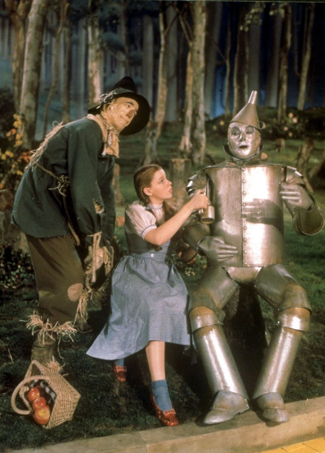 Judy Garland in The Wizard Of Oz