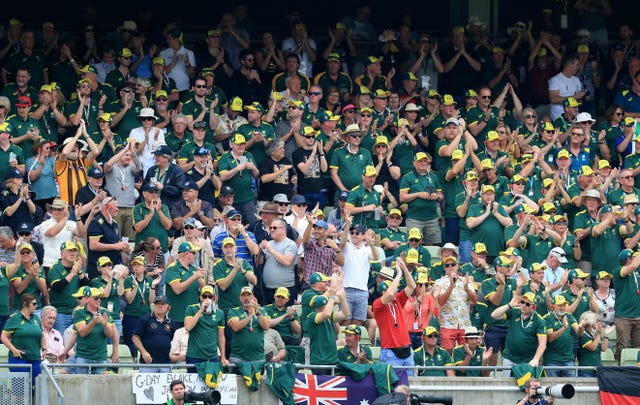 Australia fans had plenty to celebrate at Edgbaston