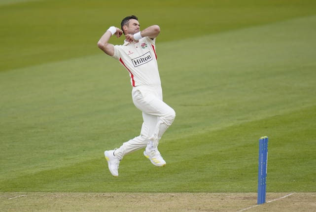 England great James Anderson awaits at Headingley.