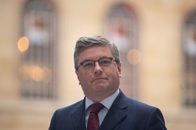 Justice Secretary Robert Buckland (Dominic LIpinski/PA)