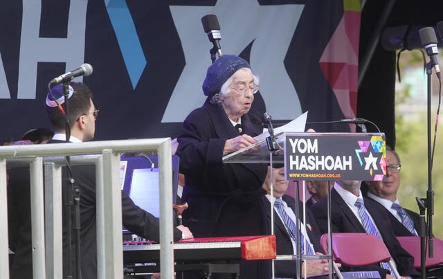 Yom HaShoah ceremony