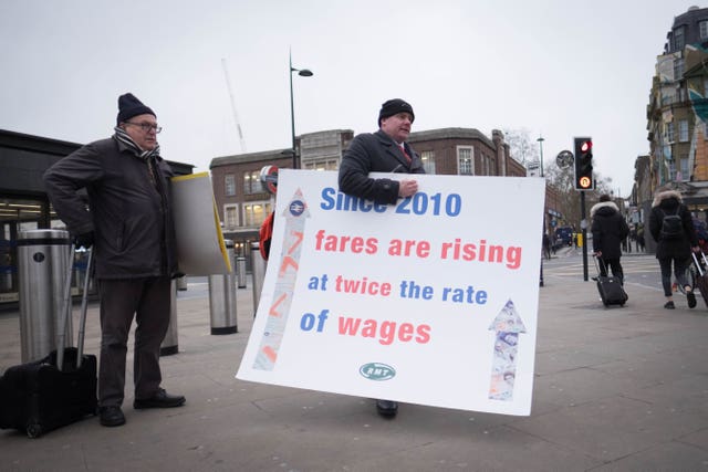 Rail fares annual increase
