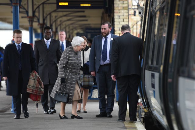 The Queen at King’s Lynn railway station