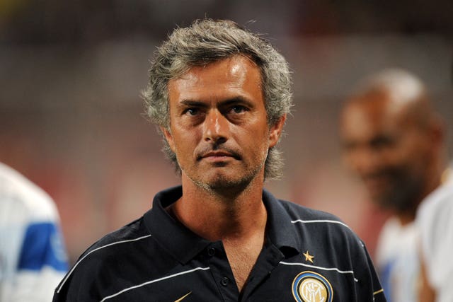 Inter boss Mourinho