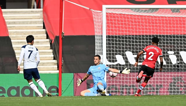 Son's finishing was clinical