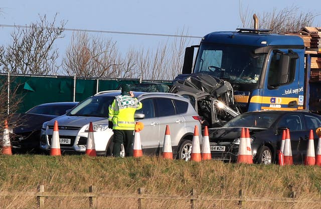 M58 crash