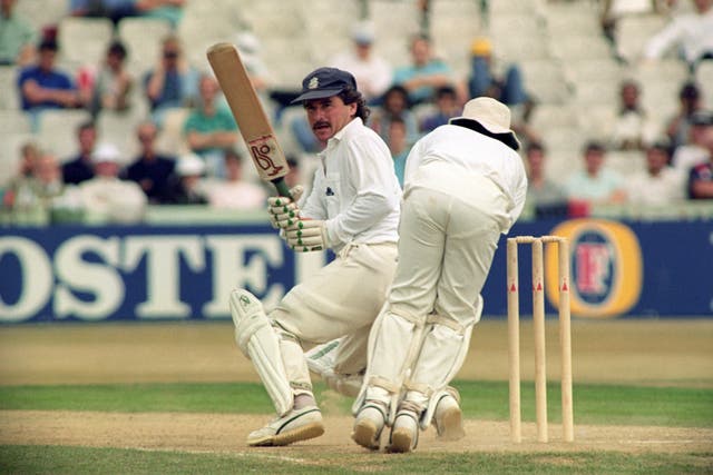 Allan Lamb scored a century to help England to victory