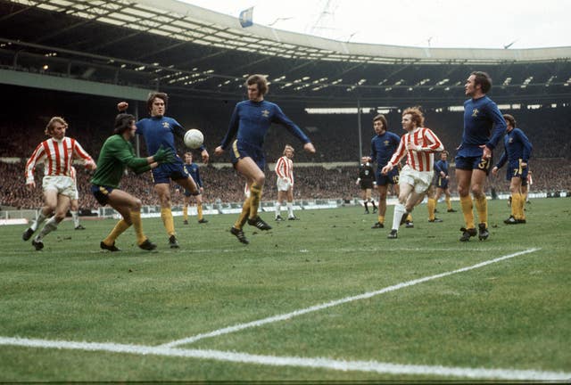 Bonetti, pictured making a save against Stoke in 1972, represented the Blues until 1979