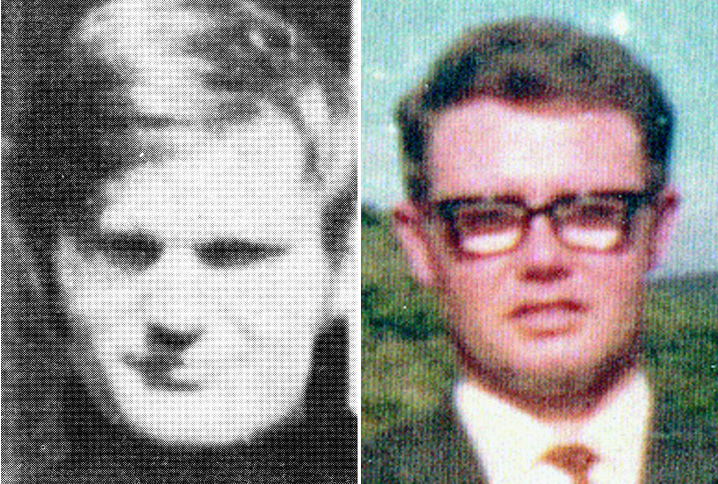 James Wray (left) and William McKinney, who died on Bloody Sunday