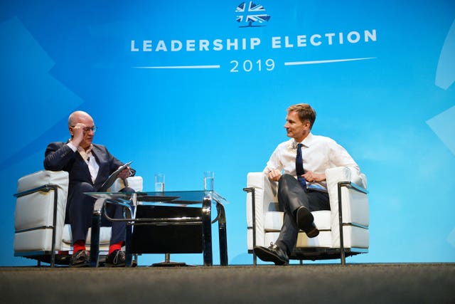 Tory leadership race