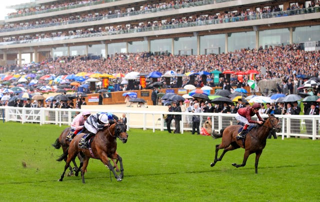 Circus Maximus just held off King Of Comedy at Ascot