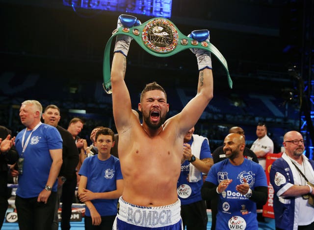 Tony Bellew realised his world title ambitions in May 2016 (Martin Rickett/PA)
