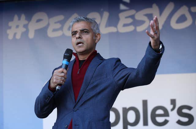 Mayor of London Sadiq Khan