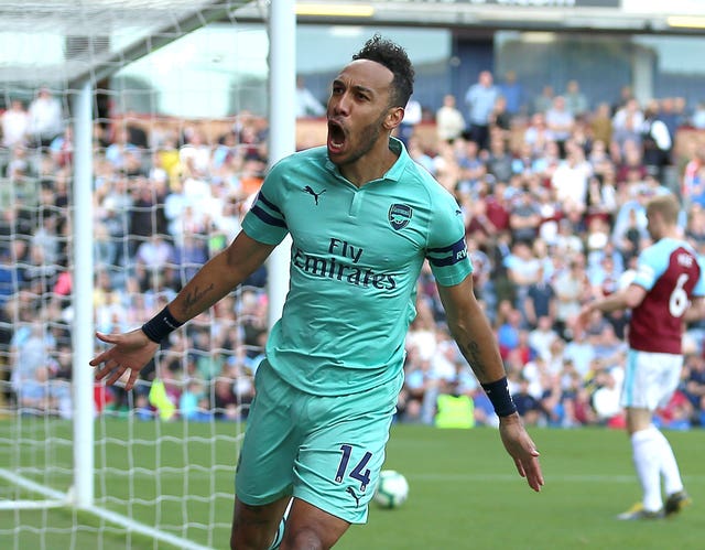 Pierre-Emerick Aubameyang hit 22 Premier League goals last season.