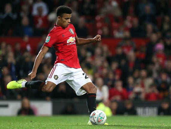 Manchester United’s Mason Greenwood