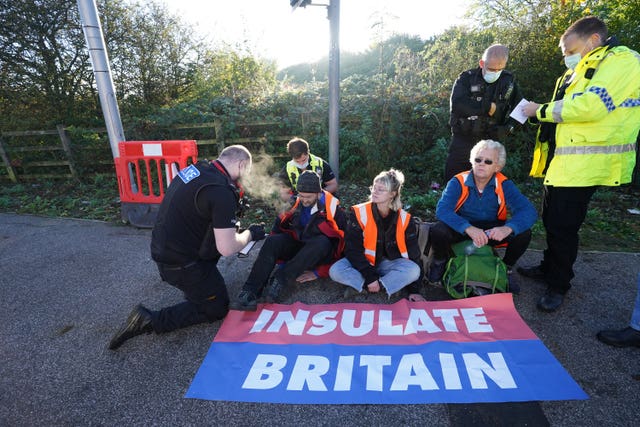 Insulate Britain protests