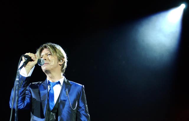 David Bowie in concert