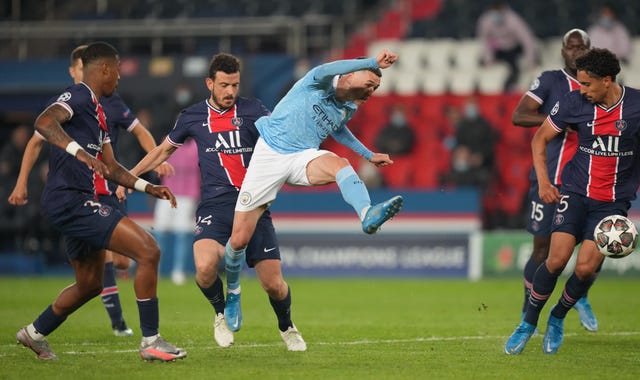 Manchester City boast a narrow lead over Paris St Germain in their Champions League semi-final