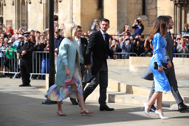 Ellie Katy Perry attended with Orlando Bloom