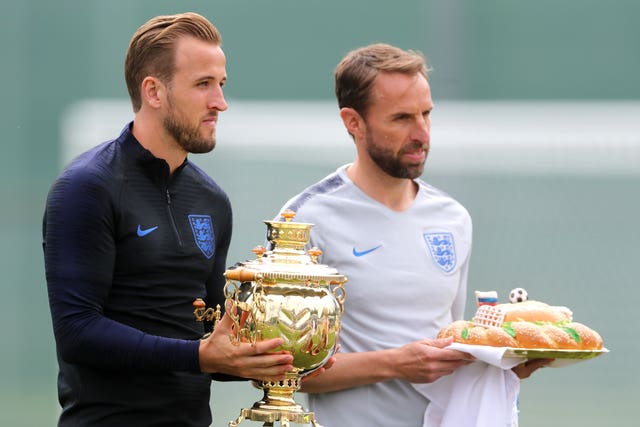 Harry Kane and Gareth Southgate