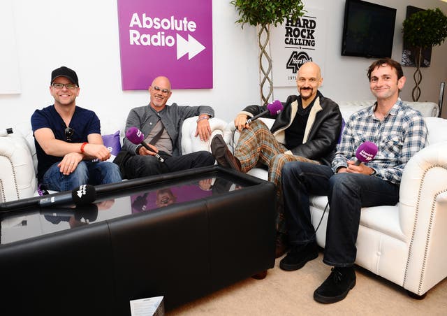 Tim Booth and James