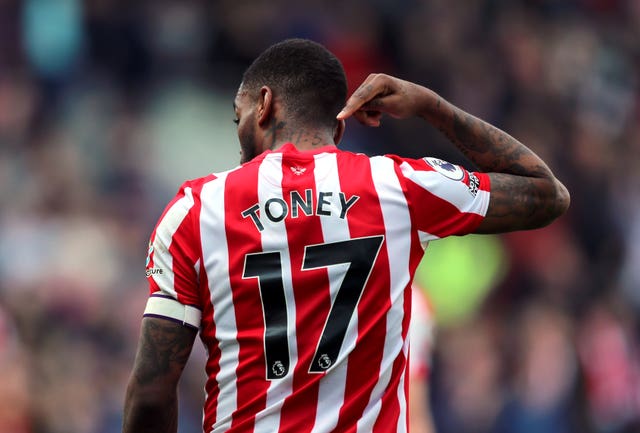 Toney is eager to get back in a Brentford shirt.
