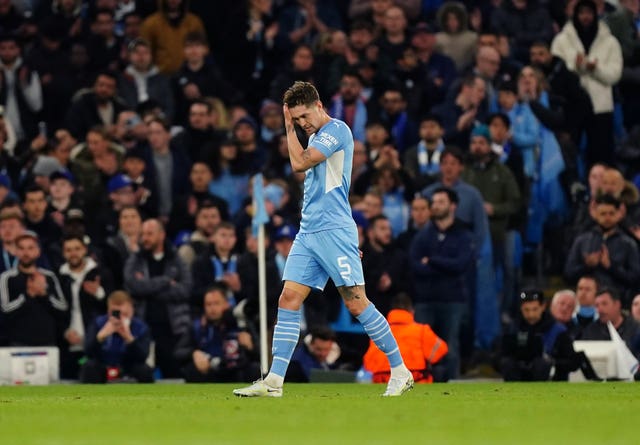 John Stones has not played since the first leg against Real Madrid