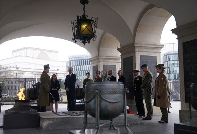 Prince of Wales visit to Poland