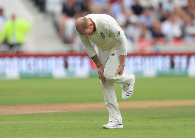 Ben Stokes has a longstanding left knee complaint (Mike Egerton/PA)