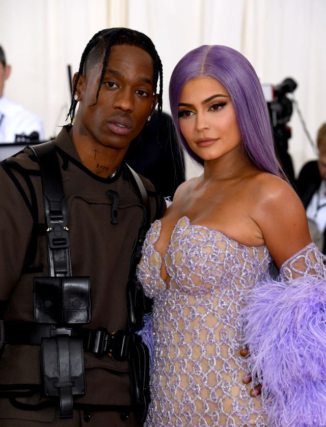 Travis Scott and Kylie Jenner 