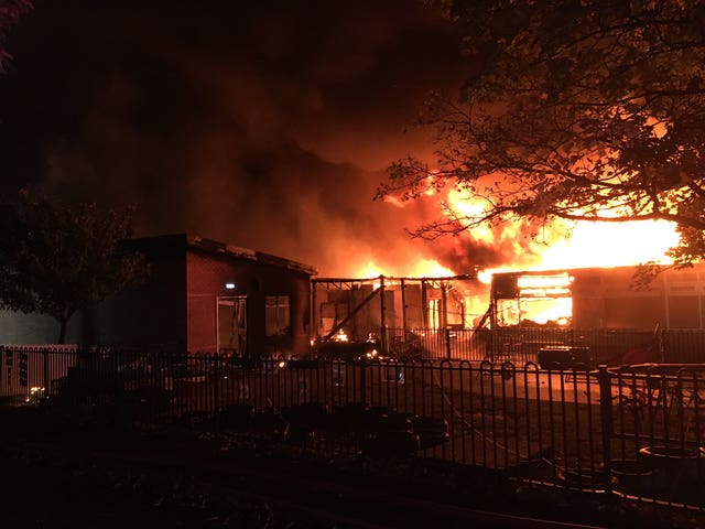 Ravensdale Infant School fire