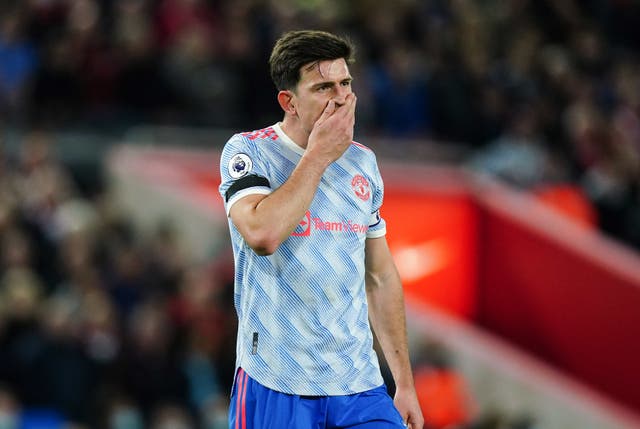 Manchester United captain Harry Maguire has come in for criticism this season