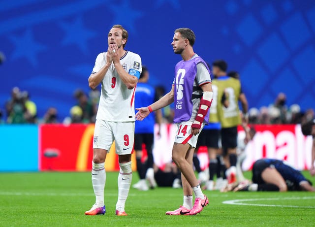 Harry Kane and Jordan Henderson