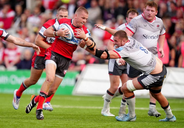 Gareth Anscombe on the attack