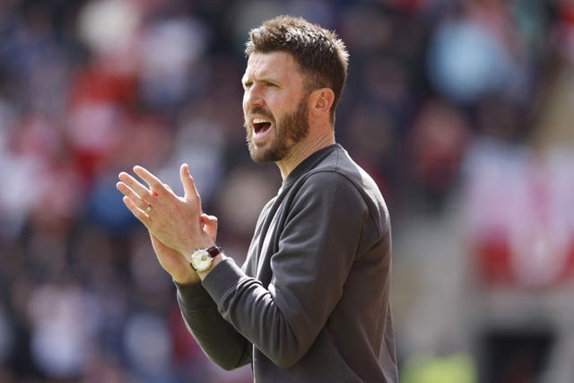 Head coach Michael Carrick has guided Middlesbrough into the Sky Bet Championship play-offs