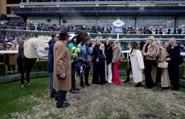 Nicky Henderson looks on at his Clarence House hero