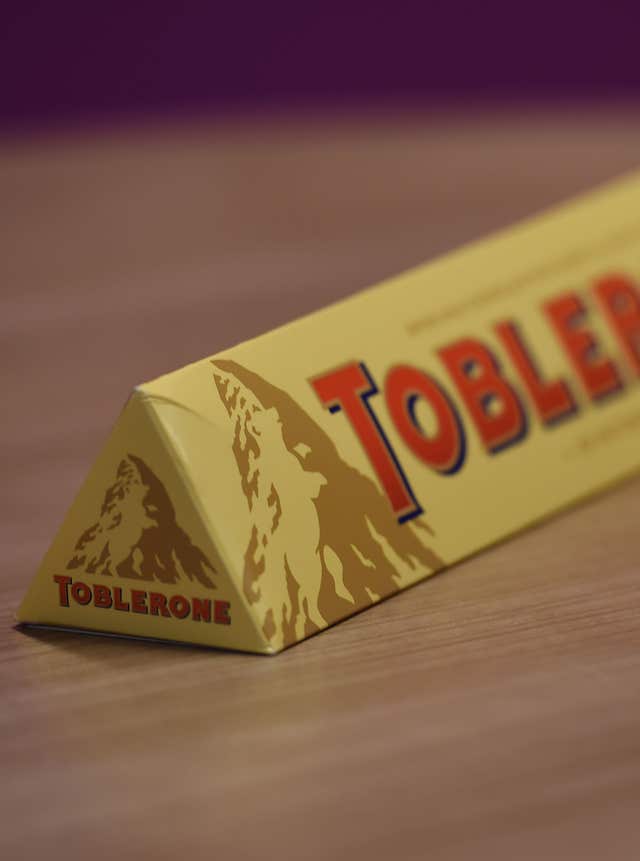 New Toblerone shape