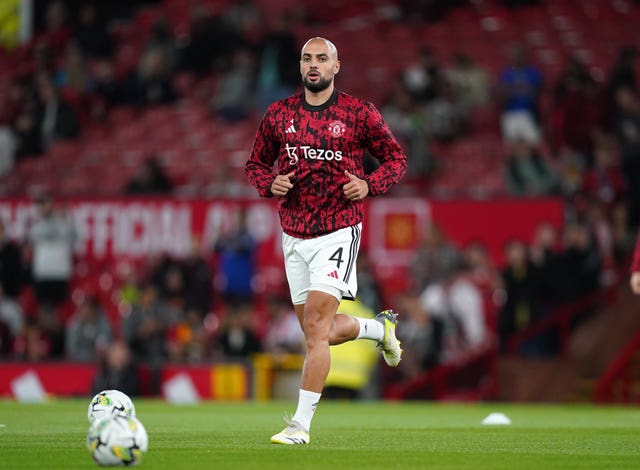 Sofyan Amrabat joined United from Fiorentina in an initial loan deal