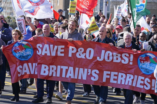 P&O Ferries announcement